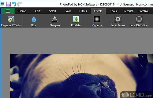 Advanced editor for beginners - Screenshot of PhotoPad