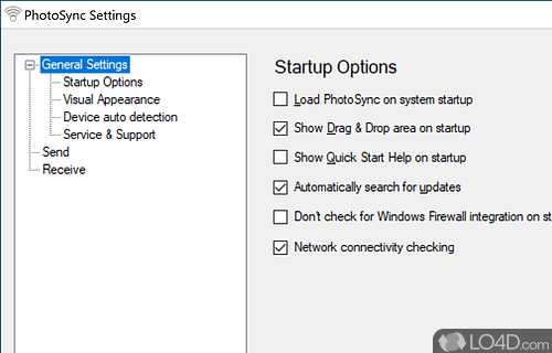 Wireless file transfers between PC and iPhone or Android - Screenshot of PhotoSync Companion