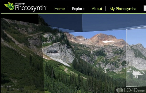 Screenshot of Photosynth - Impressive online 3D photo viewer