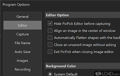 Capture screenshots and edit - Screenshot of PicPick