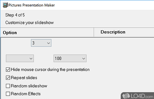 Pictures Presentation Maker screenshot