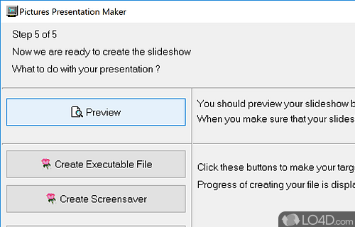 Pictures Presentation Maker screenshot