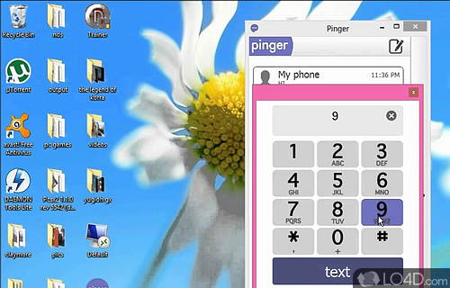 Screenshot of Pinger Desktop - Communicate with your friends