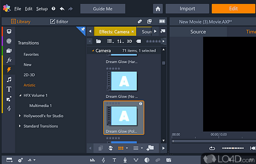 Video editor - Screenshot of Pinnacle Studio