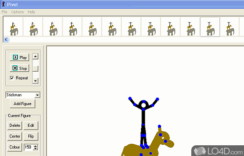 Screenshot of Pivot Stickfigure Animator - Clean feature lineup