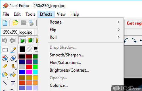 Pixel Editor Screenshot
