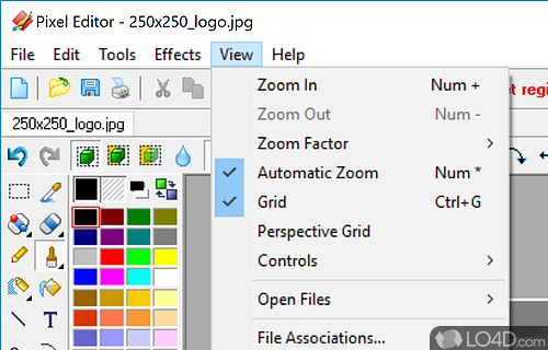 Pixel Editor screenshot