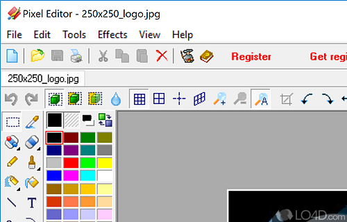 Pixel Editor Screenshot