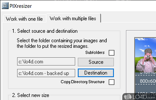 PIXresizer Screenshot