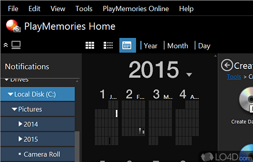 PlayMemories Home Screenshot