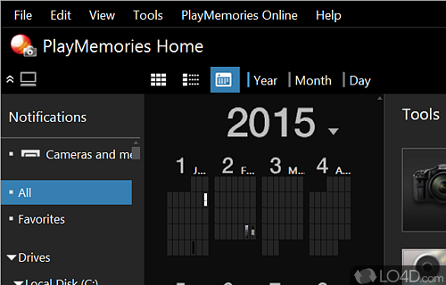 PlayMemories Home Screenshot