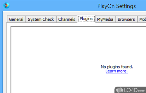 Streaming video recorder - Screenshot of PlayOn