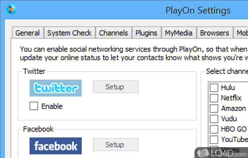 Hulu - Screenshot of PlayOn
