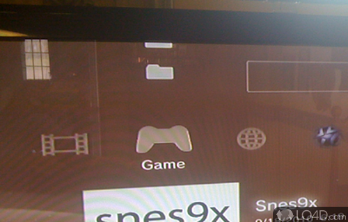 Screenshot of Snes9x for PS3 - User interface