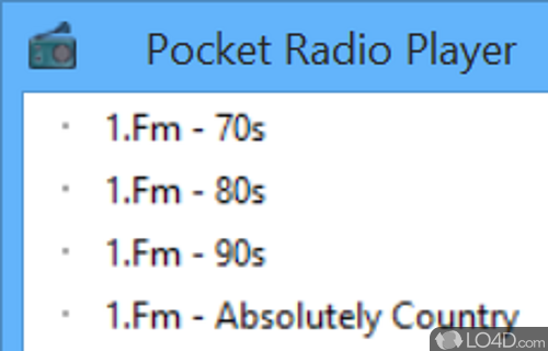 Pocket Radio Player Screenshot