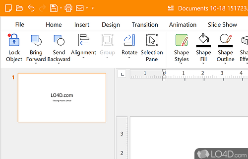 Free suite of office tools - Screenshot of Polaris Office
