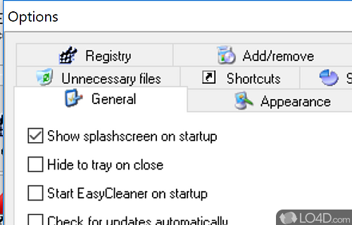 Portable EasyCleaner screenshot