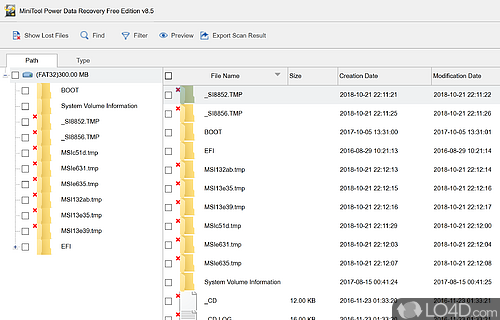 Power Data Recovery Free Screenshot