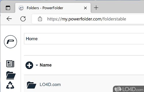 PowerFolder Screenshot