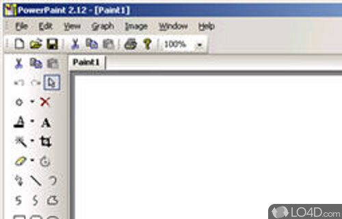 Screenshot of PowerPaint - A Paint replacement with more tools
