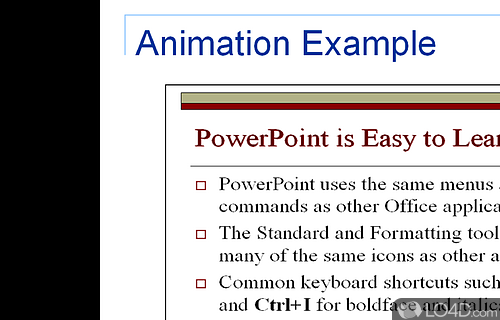 View full-featured presentations created in PowerPoint 97 - Screenshot of PowerPoint Viewer