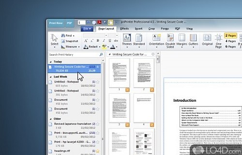 priPrinter Screenshot