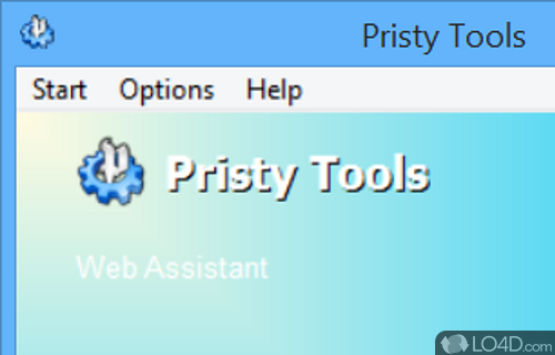 Software for better computer management - Screenshot of Pristy Tools
