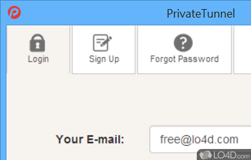 PrivateTunnel VPN Client screenshot