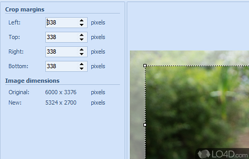 Well organized layout for quick access to the poster editing features - Screenshot of ProPoster