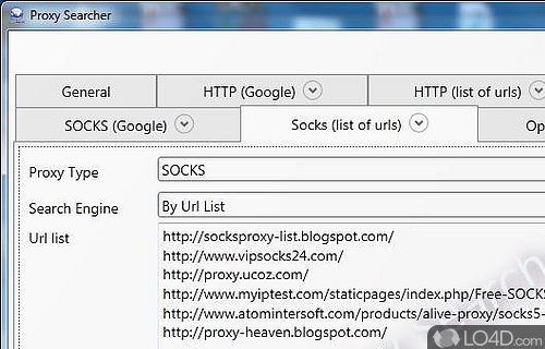 Proxy Searcher Screenshot