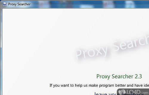 Proxy Searcher Screenshot