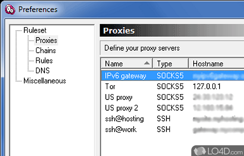 ProxyCap Screenshot