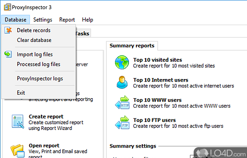 ProxyInspector for WinRoute Screenshot