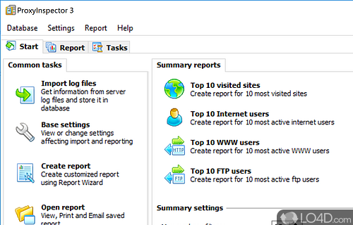 ProxyInspector for WinRoute Screenshot