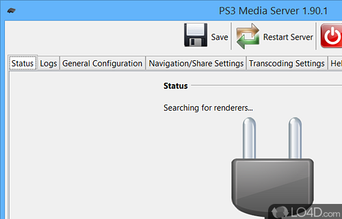 DLNA compliant UPnP Media Server for the PS3 and other DLNA clients - Screenshot of PS3 Media Server