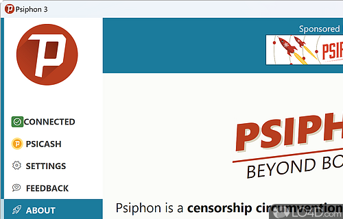 HTTP Proxy - Screenshot of Psiphon