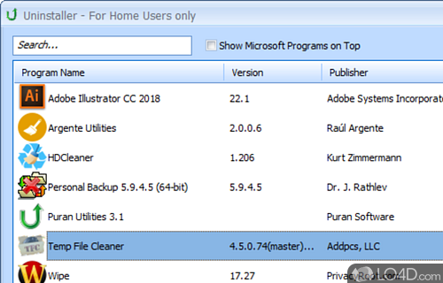 A complete PC management set - Screenshot of Puran Utilities