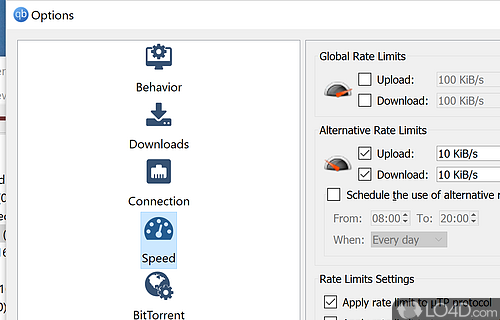 BitTorrent - Screenshot of qBittorrent Portable