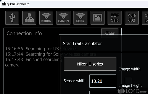 qDslrDashboard screenshot