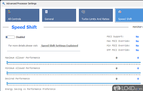 Detailed and comprehensive - Screenshot of Quick CPU