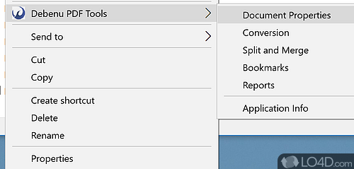 Convert - Screenshot of Debenu PDF Tools