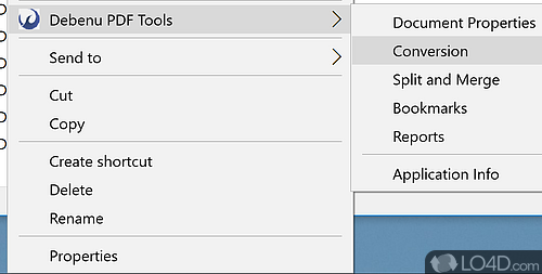 Extract - Screenshot of Debenu PDF Tools