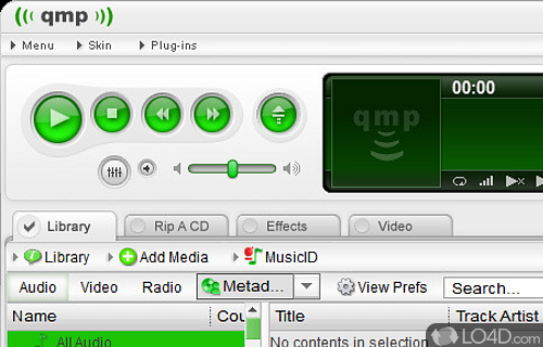 Screenshot of Quintessential Media Player - Versatile multiformat audio/video player