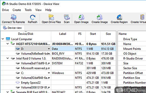 R-Studio Data Recovery Software Screenshot