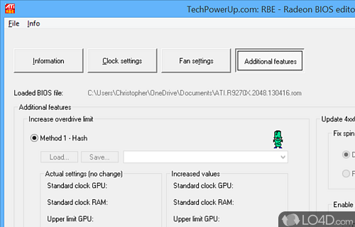 Radeon BIOS Editor screenshot