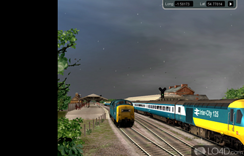 Screenshot of Rail Simulator - Drive a train