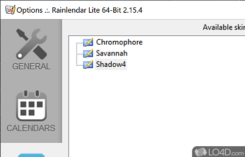 Rainlendar Lite screenshot