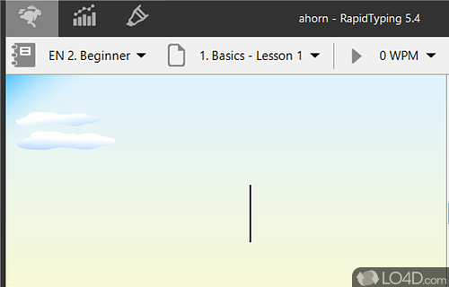 Rapid Typing Tutor Screenshot