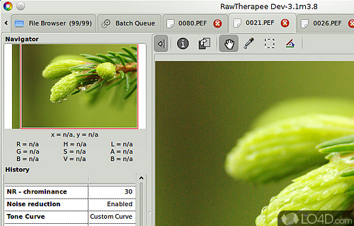 Raw Therapee Screenshot