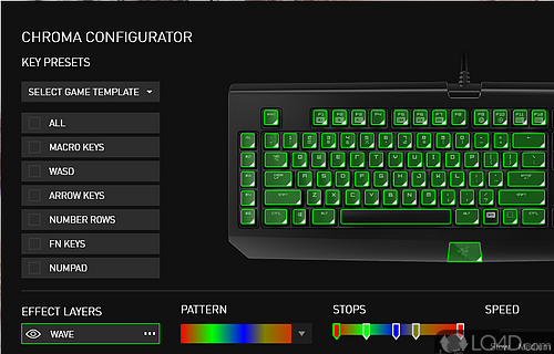 Screenshot of Razer Synapse - Powerful utility that will make it possible for you to easily setup the custom settings